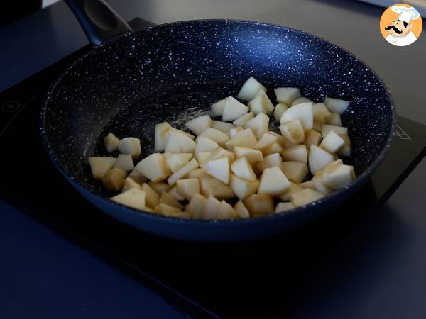 Folhado de maçã com creme de avelã - Preparação Passo 2