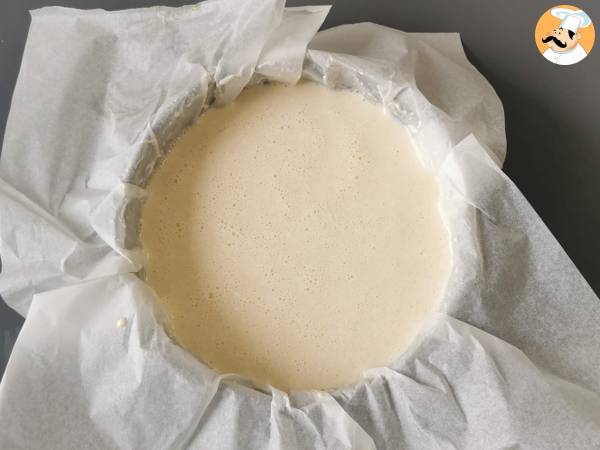 Cheesecake basco, a versão franco-espanhola - Preparação Passo 5