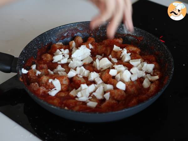 Gnocchi alla sorrentina feito na panela, mais rápido e sem perder o sabor! - Preparação Passo 9