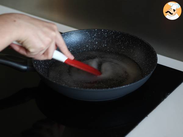 Mochi recheado com manteiga de amendoim - Preparação Passo 3