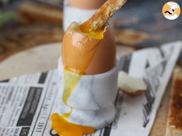 Ovo à la coque na Air Fryer - Preparação Passo 4