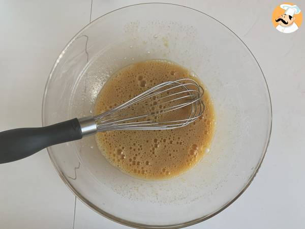 Petit gâteau de chocolate na Air Fryer! - Preparação Passo 2