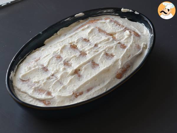 Tiramisu de Raffaello, sem ovos e muito mais fácil! - Preparação Passo 9