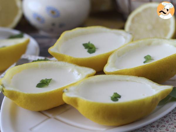 Lemon Posset, o delicioso creme britânico feito com limão, natas (creme de leite) e açúcar - Preparação Passo 7