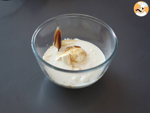 Copinho de creme de castanha e mascarpone - Preparação Passo 5