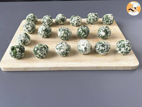 Como fazer Malfatti de espinafre e ricota – receita tradicional italiana - Preparação Passo 4