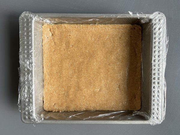 Doce marroquino Rkhama com amendoim e chocolate, fácil e sem forno - Preparação Passo 4