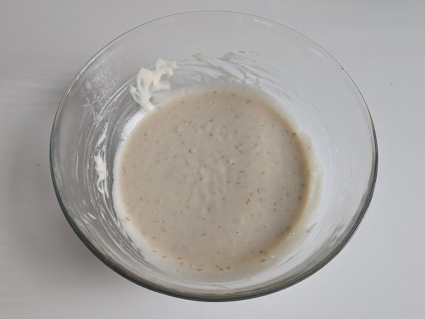Panqueca vegana com ovo de linhaça: macia, simples e saudável - Preparação Passo 5