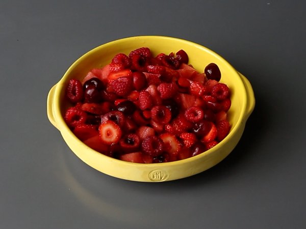 Salada com frutas vermelhas: leve, saudável e deliciosa - Preparação Passo 4