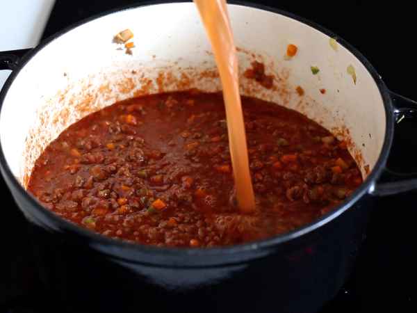 Lasanha à bolonhesa: a receita que todo mundo adora! - Preparação Passo 5