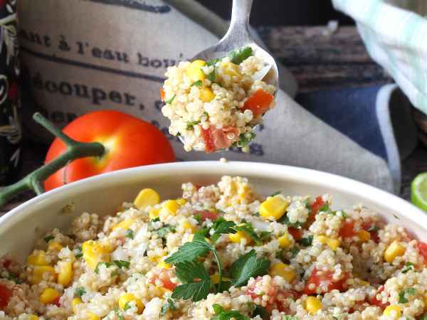 Salada de quinoa com sabor de tabule: Refrescante e ainda mais saudável - Preparação Passo 5