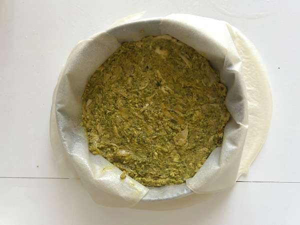 Pastel marroquino de frango (bastilla): crocante, agridoce e cheio de especiarias - Preparação Passo 12