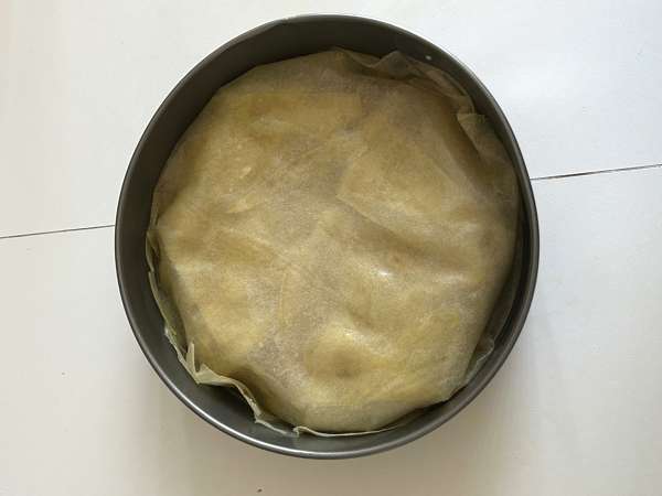 Pastel marroquino de frango (bastilla): crocante, agridoce e cheio de especiarias - Preparação Passo 14