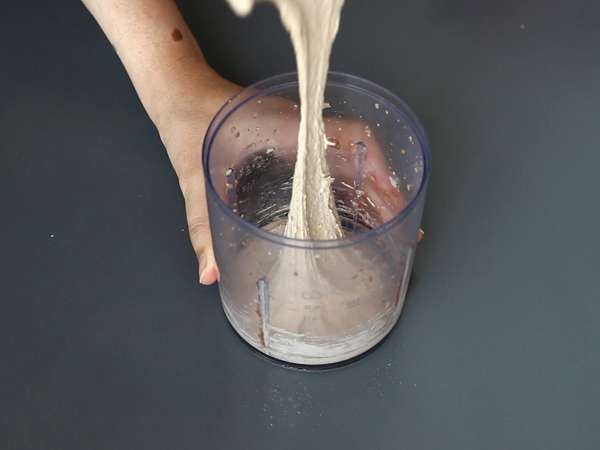 Sorvete de Whey com chocolate superproteico: cremoso e pronto em 5 minutos! - Preparação Passo 3