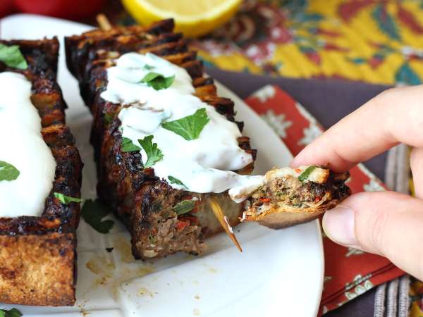 Espetos kebab de tortilha com carne moída na Air Fryer: crocantes e irresistíveis - Preparação Passo 11