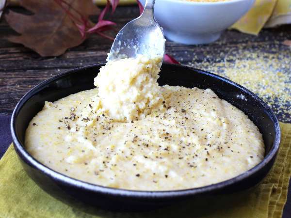 Como fazer polenta cremosa perfeita (sem grudar e sem empelotar) - Preparação Passo 6