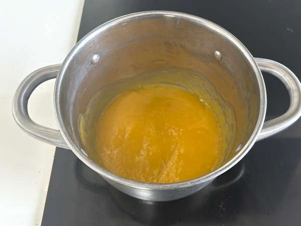 Geleia de manga caseira - deliciosa e feita com 3 ingredientes! - Preparação Passo 3