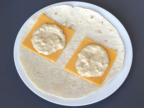 Wraps no estilo Big Mac, rápidas, práticas e econômicas - Preparação Passo 4
