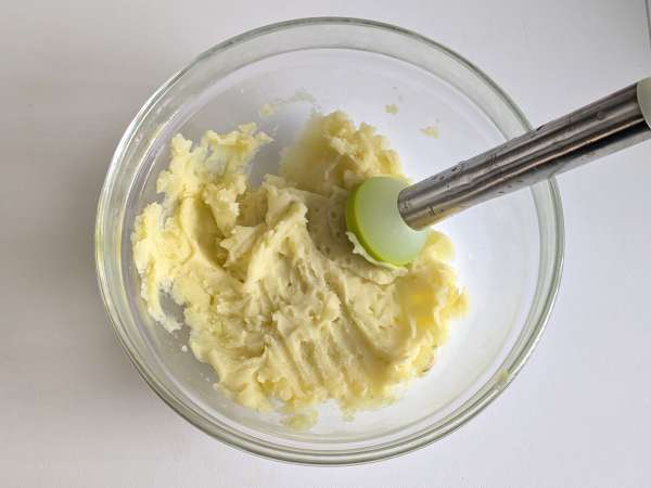 Nhoque de abóbora ao molho de cream cheese (tipo Philadelphia) e nozes crocantes - Preparação Passo 2