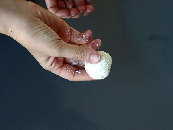 Mini abóboras de ricota assombradas, perfeito para o Halloween! - Preparação Passo 2