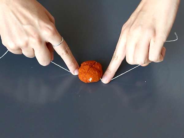 Mini abóboras de ricota assombradas, perfeito para o Halloween! - Preparação Passo 5