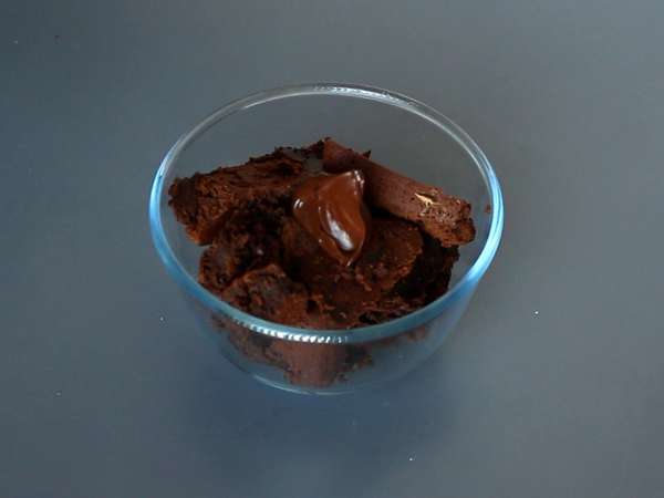 Transforme seu brownie em uma pinha de chocolate! - Preparação Passo 4