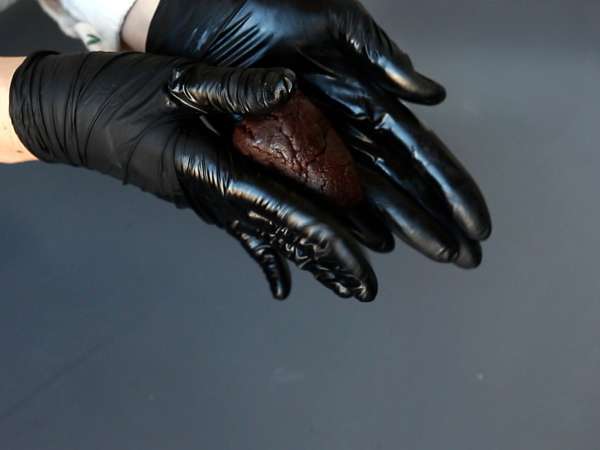 Transforme seu brownie em uma pinha de chocolate! - Preparação Passo 5