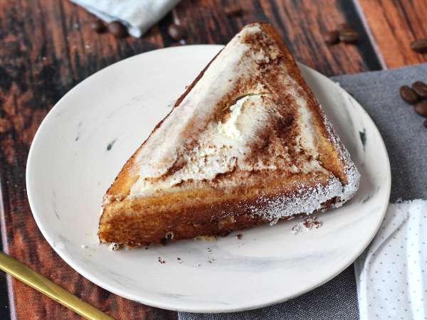 Tronco de Natal sabor tiramisù, feito sem molde - Preparação Passo 11