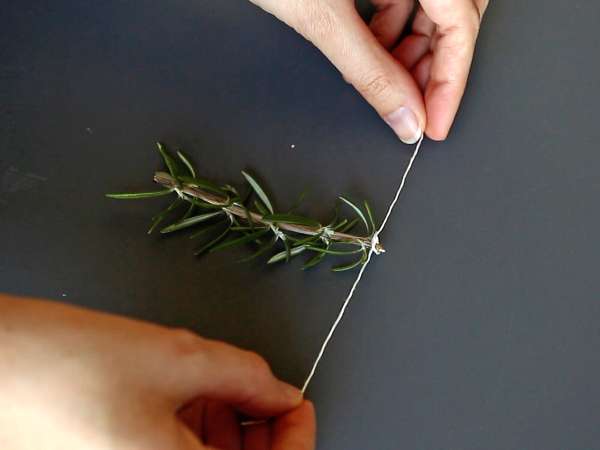 Coquetel de Natal com efeito nevado: leve, aromático e lindo na mesa - Preparação Passo 2