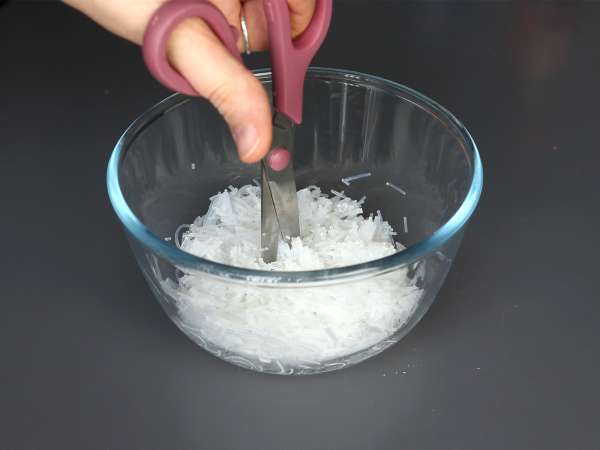 Nems de camarão na Air fryer - Preparação Passo 1