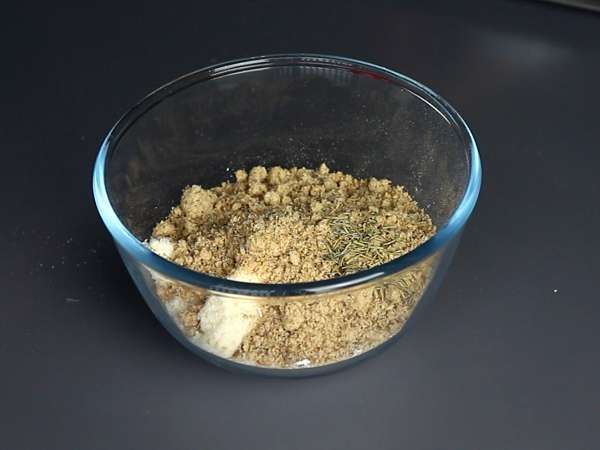 Crumble salgado de legumes, um prato rápido e fácil que você vai adorar! - Preparação Passo 1