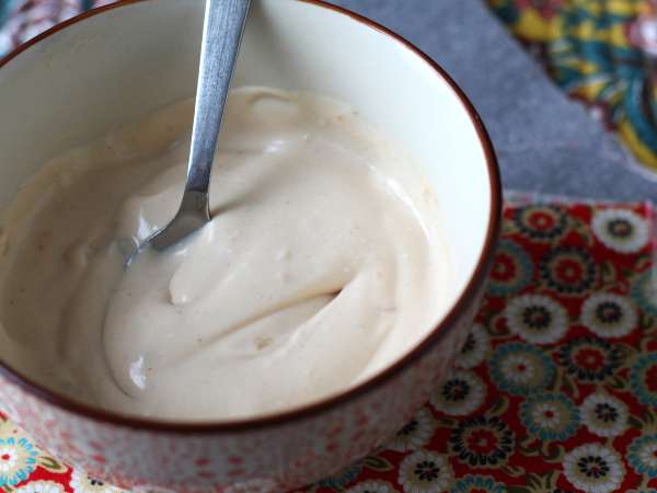 Molho cremoso e saboroso para frango crocante (Crispy Chicken) - Preparação Passo 3