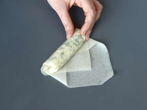 Rolinhos libaneses de queijo (Rikakats) na Air Fryer - Preparação Passo 4