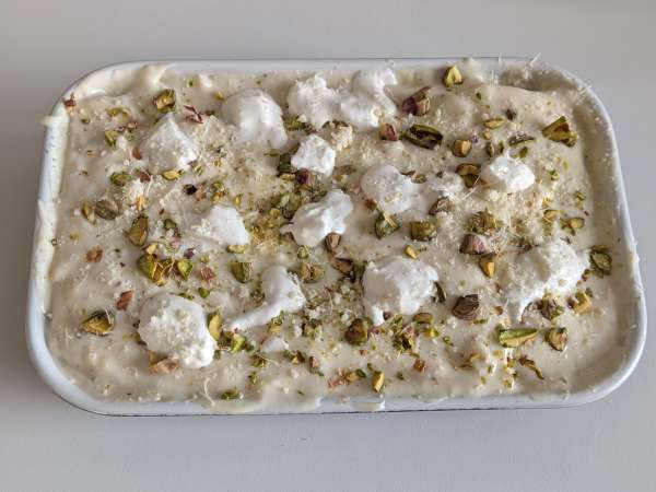 Lasanha de salmão com burrata e pistache: cremosa, crocante e cheia de sabor - Preparação Passo 7