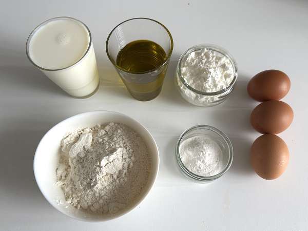 Massa para torta salgada de liquidificador: Fácil e fofinha - Preparação Passo 1