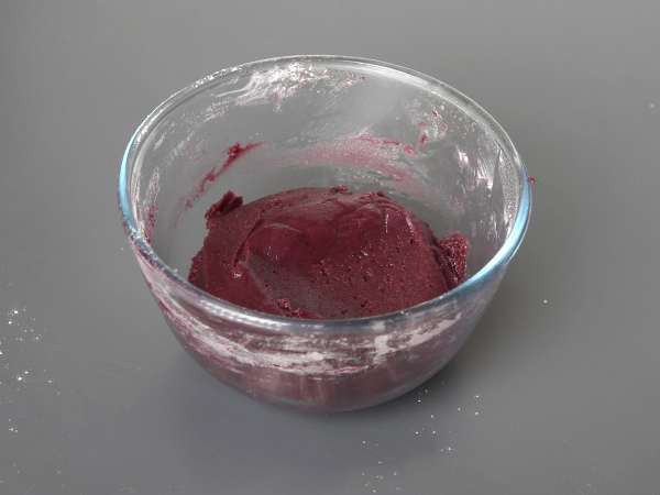 Cookies Mochi com ube - Preparação Passo 7