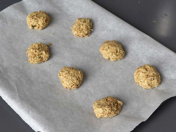 Dubai chewy cookies: a receita viral de mochis recheados com pistache e kadaif - Preparação Passo 4