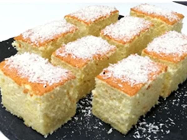 Bolo de Claras, Laranja e Côco II - Preparação Passo 1