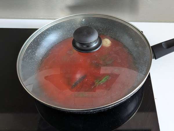 Macarrão com stracciatella e tomate cremoso: o primeiro prato pronto em 10 minutos - Preparação Passo 2