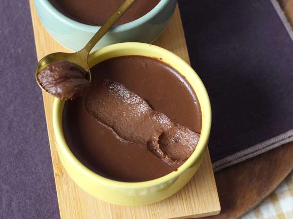 Creme de banana com chocolate e apenas 3 ingredientes! - Preparação Passo 5