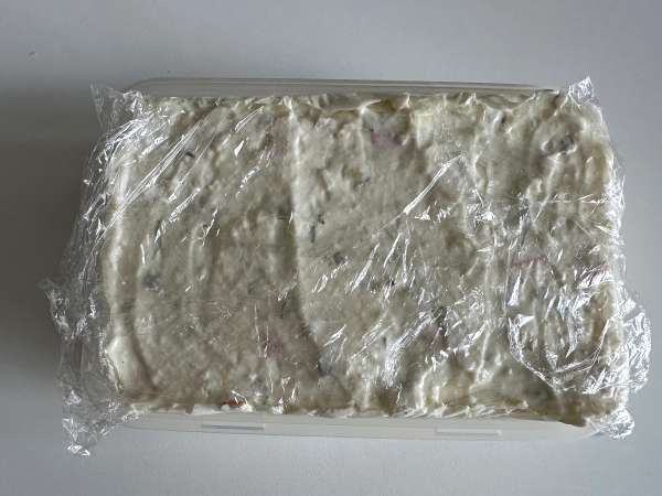 Terrina de delícias do mar (surimi): Receita fácil, fria e sem cozimento - Preparação Passo 9