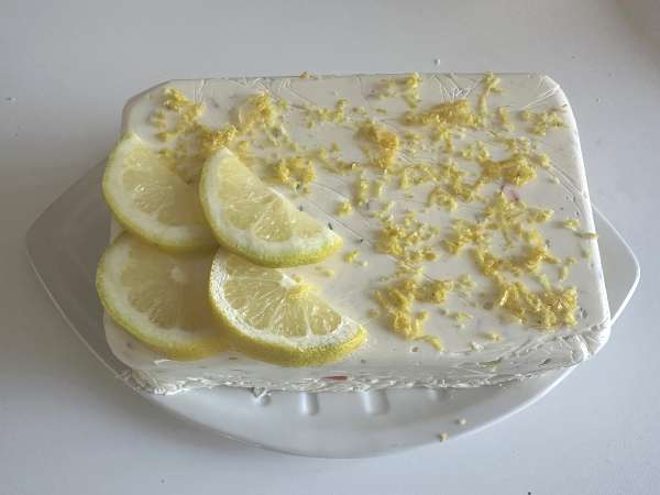 Terrina de delícias do mar (surimi): Receita fácil, fria e sem cozimento - Preparação Passo 10