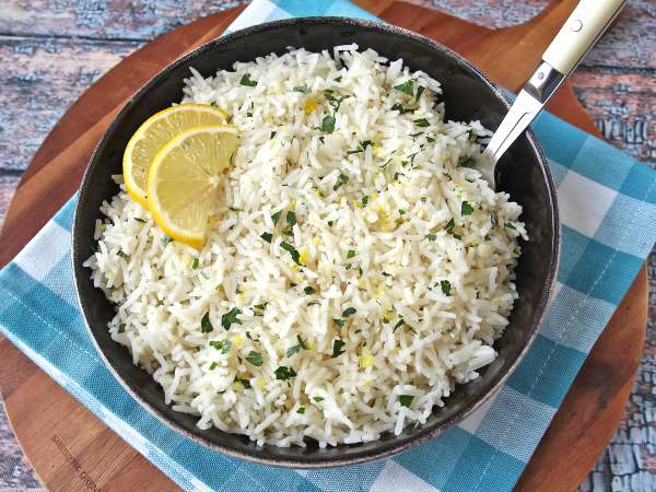 Arroz de limão-siciliano: o acompanhamento perfeito para peixe e frango - Preparação Passo 8