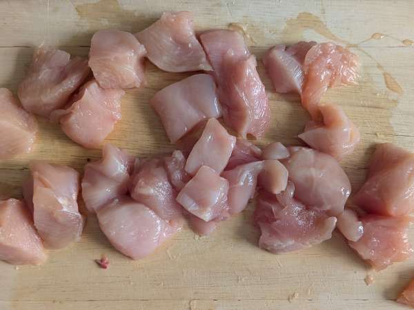 Hambúrguer de frango na Air Fryer: macio, suculento e fácil de fazer - Preparação Passo 1