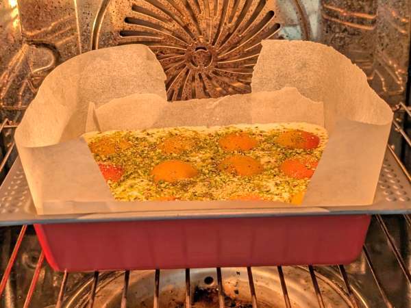 Cheesecake leve de iogurte com damasco e pistache - Preparação Passo 6