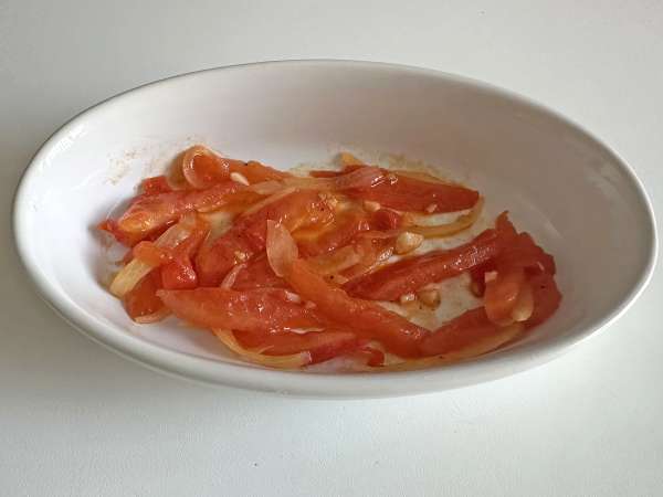 Escabeche de sardinha em lata - Preparação Passo 5