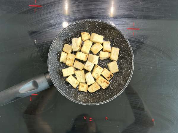 Tofu à General Tao (crocante e com molho agridoce) - Preparação Passo 3