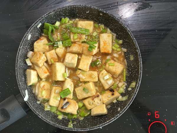 Tofu à General Tao (crocante e com molho agridoce) - Preparação Passo 4