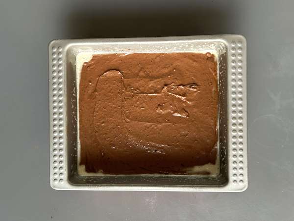 Brownie proteico de chocolate e feijão-vermelho - Preparação Passo 5