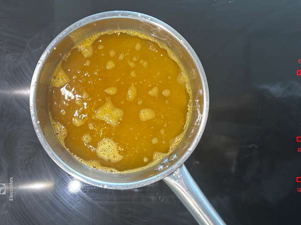 Salada proteica de quinoa com feijão vermelho e milho - Preparação Passo 1